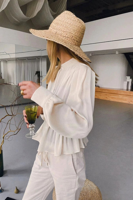 Soft Hour - Silk Blouse