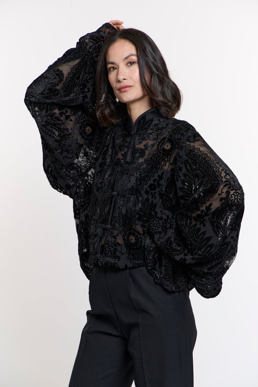 Black (Velvet Cutout)