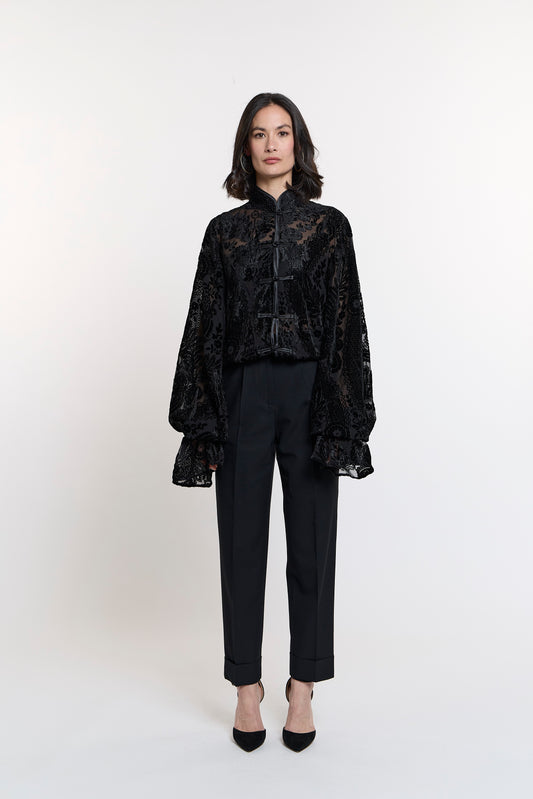 Black (Velvet Cutout)