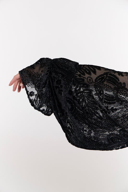 Black (Velvet Cutout)