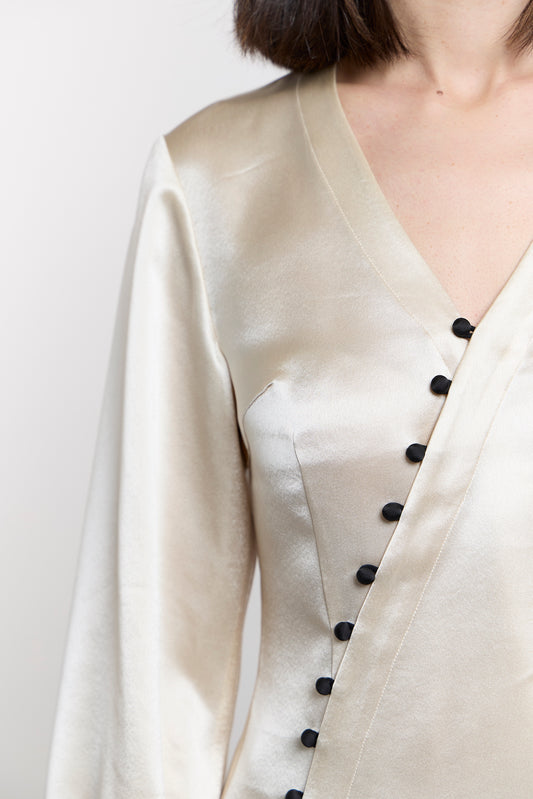 Asym Amélie Top Cream - Sample